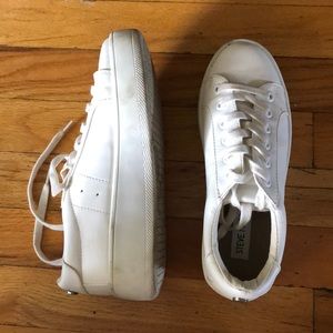 Steve Madden white shoes